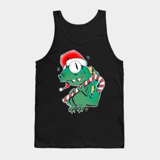 Christmas dino Tank Top